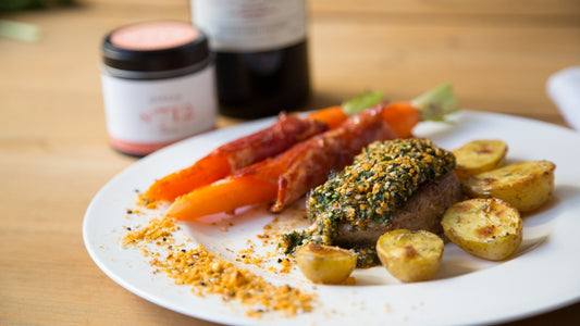 Lammsteak mit Dukkah Kruste