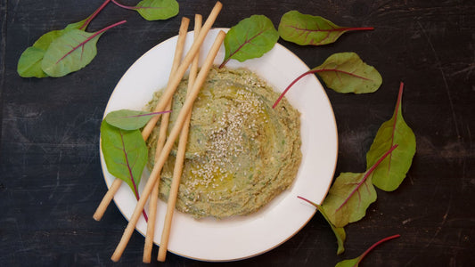 Spinat Feta Hummus