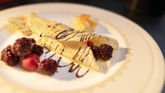 Orangen-Ricotta-Crêpe