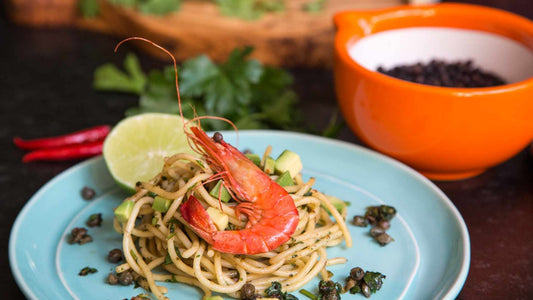 Cajun Pasta mit Garnelen