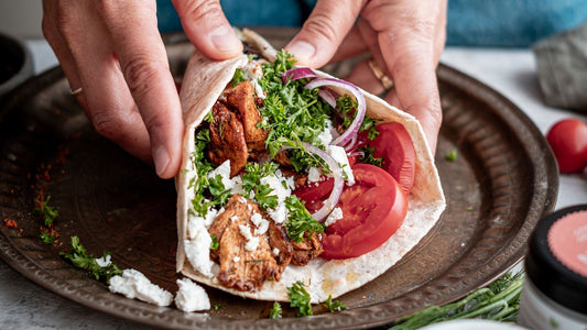 Gyros Rezept mit Tzatziki
