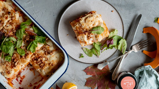 Kürbis-Lasagne 