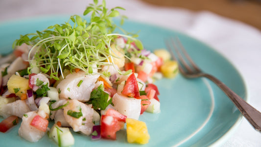Ceviche Rezept mit Ananas